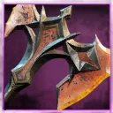 Icon for item "Molten Hatchet of the Soldier"