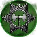 Icon for item "Icon for item "Reinforced Starmetal Great Axe Charm""