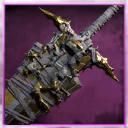 Icon for item "Gleaming Pitch Greatsword of the Ranger"
