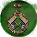 Icon for item "Portafortuna di oricalco per martello da guerra"