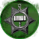 Icon for item "Amuleto de martillo de guerra de metal estelar reforzado"