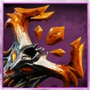 Icon for item "Molten Life Staff of the Sage"