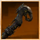 Icon for item "Blackguard's Fire Staff"