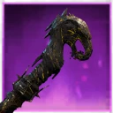 Icon for item "Blackguard's Fire Staff"