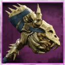 Icon for item "Bone Wrought War Hammer of the Soldier"