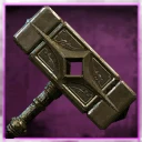 Icon for item "Harbinger's War Hammer of the Soldier"