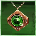 Icon for item "Orichalcum Stalwart Amulet of the Sentry"