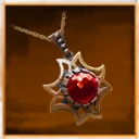Icon for item "Enflamed Amulet of the Scholar"