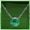 Icon for item "Temprato Amuleto con smeraldo imperfetto"