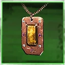 Icon for item "Orichalcum Sage Amulet of the Sage"