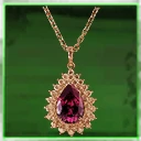 Icon for item "Fireproof Pristine Ruby Amulet"