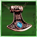 Icon for item "Orichalcum Barbarian Amulet of the Soldier"