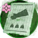 Icon for item "Patrón: Manoplas florecientes vernales"
