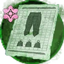 Icon for item "Icon for item "Plan : Protège-jambes fleuris d'Earrach""