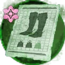 Icon for item "Pattern: Blooming Boots of Earrach"