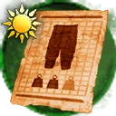 Icon for item "Plan : Bandages de cuisse de style esturgeon"