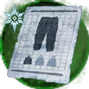 Icon for item "Wzór: Kwieciste spodnie Regenta"