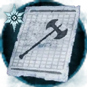 Icon for item "Schema: Eisiges Hackmesser"