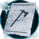 Icon for item "Schema: Frostiger Splitter"