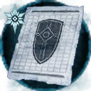 Icon for item "Pattern: Aegis of Ice"