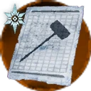 Icon for item "Pattern: Winter's Warhammer (GS600)"
