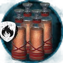 Icon for item "4 pociones de absorción de fuego imbuidas"