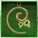 Icon for item "Brinco do Mago de Batalha de Ouro do Ocultista"