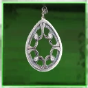 Icon for item "Silver Scholar Earring of the Scholar"