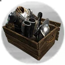Icon for item "Set of Rugged Crude Iron Armor"
