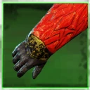 Icon for item "Wykute skórzane rękawiczki inferno"