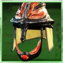 Icon for item "Inferno Forged Leather Helm"