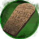 Icon for item "Talismano antico di legno"
