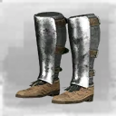 Icon for item "Réplica de botas de placas de acero brutas"