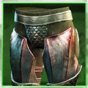 Icon for item "Icon for item "Masked Mackerel Greaves of the Sentry""