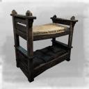 Icon for item "Stare drewniane łóżko piętrowe"