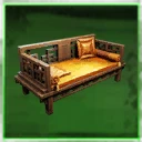 Icon for item "Goldenrod Silk Daybed"