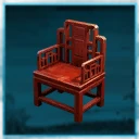 Icon for item "Carved Rosewood Armchair"