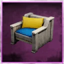 Icon for item "White Oak Wood Armchair"