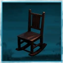 Icon for item "Mahoniowe krzesło stołowe"