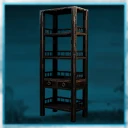 Icon for item "Narrow Ebony Bookcase"