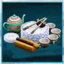 Icon for item "Tea and Snacks China Set"
