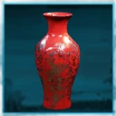 Icon for item "Vaso de Porcelana Vermelho Alto"