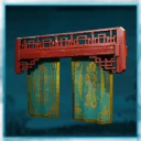 Icon for item "Turquoise Brocade Valance"