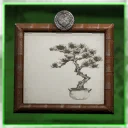 Icon for item "Dipinto "Pino bonsai""
