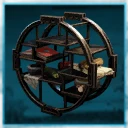 Icon for item "Ebony Circular Curio Shelf"