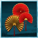 Icon for item "Warm Red Paper Fans"