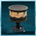 Icon for item "Velador de tambor canción de metal"