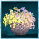 Icon for item "Bañera de flores primaveral"