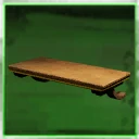 Icon for item "Olive Wooden Wall Shelf"