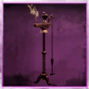 Icon for item "Burnt Copper Tall Oil Lamp"